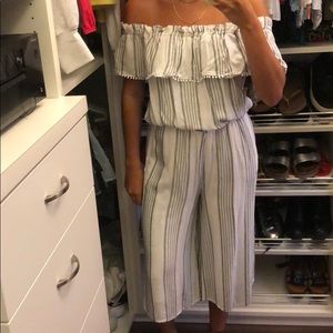 Off the shoulder romper